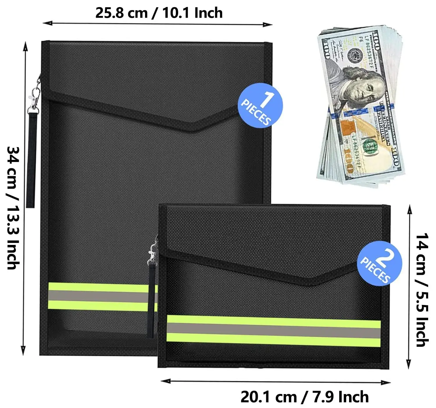 Custom Fireproof Document Pouch with Custom Services Manufacturer | Sanjiu 4