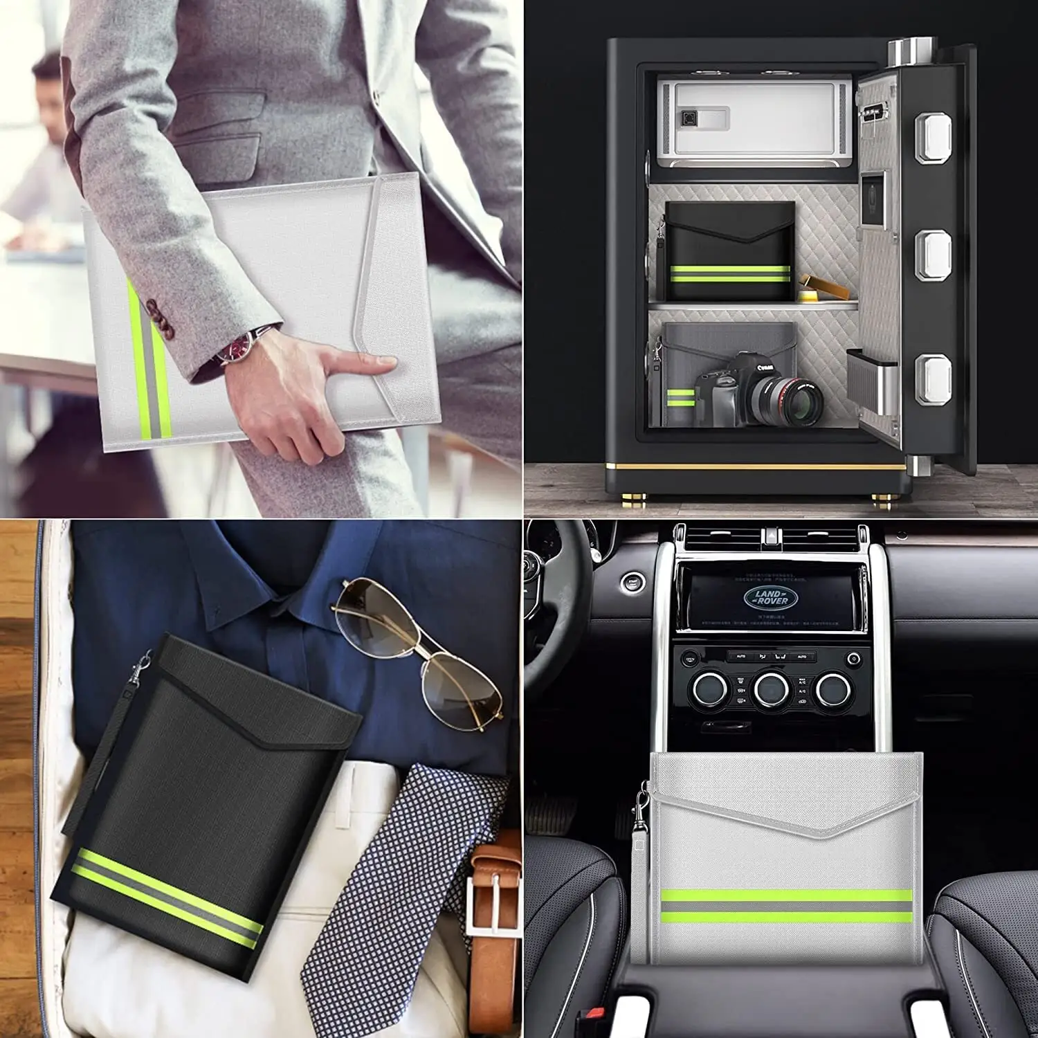 Custom Fireproof Document Pouch with Custom Services Manufacturer | Sanjiu 5