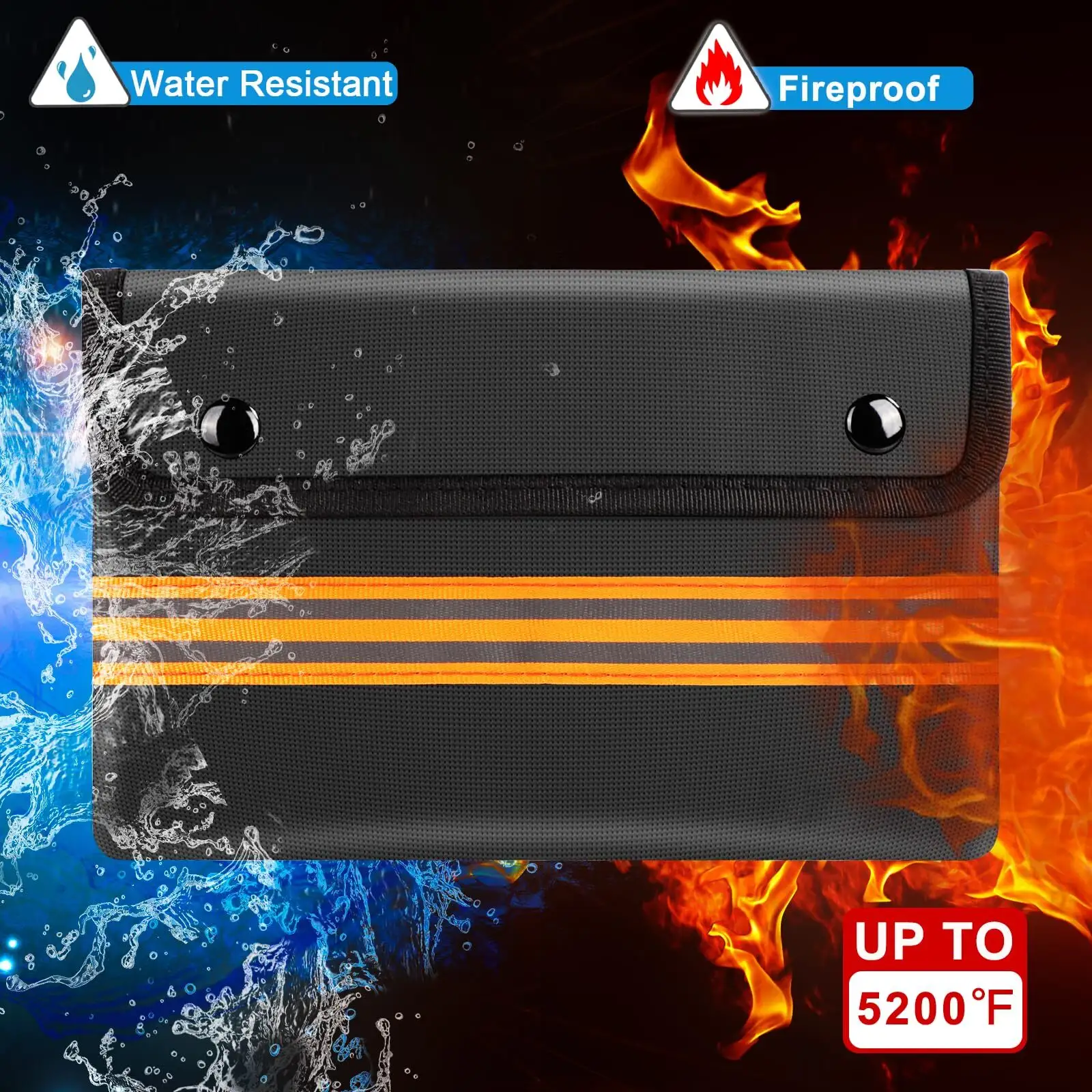 For Business Best Fireproof Waterproof Document Box by Sanjiu 6
