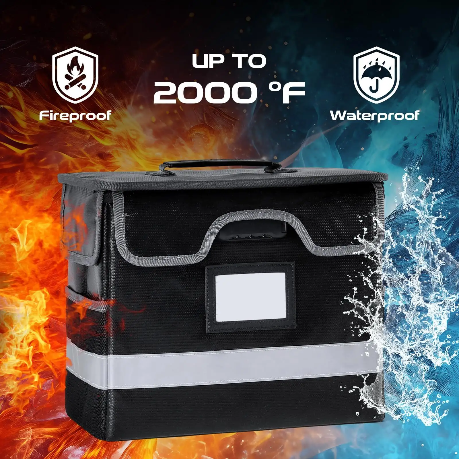Fire and Waterproof File Box Sanjiu Company 7