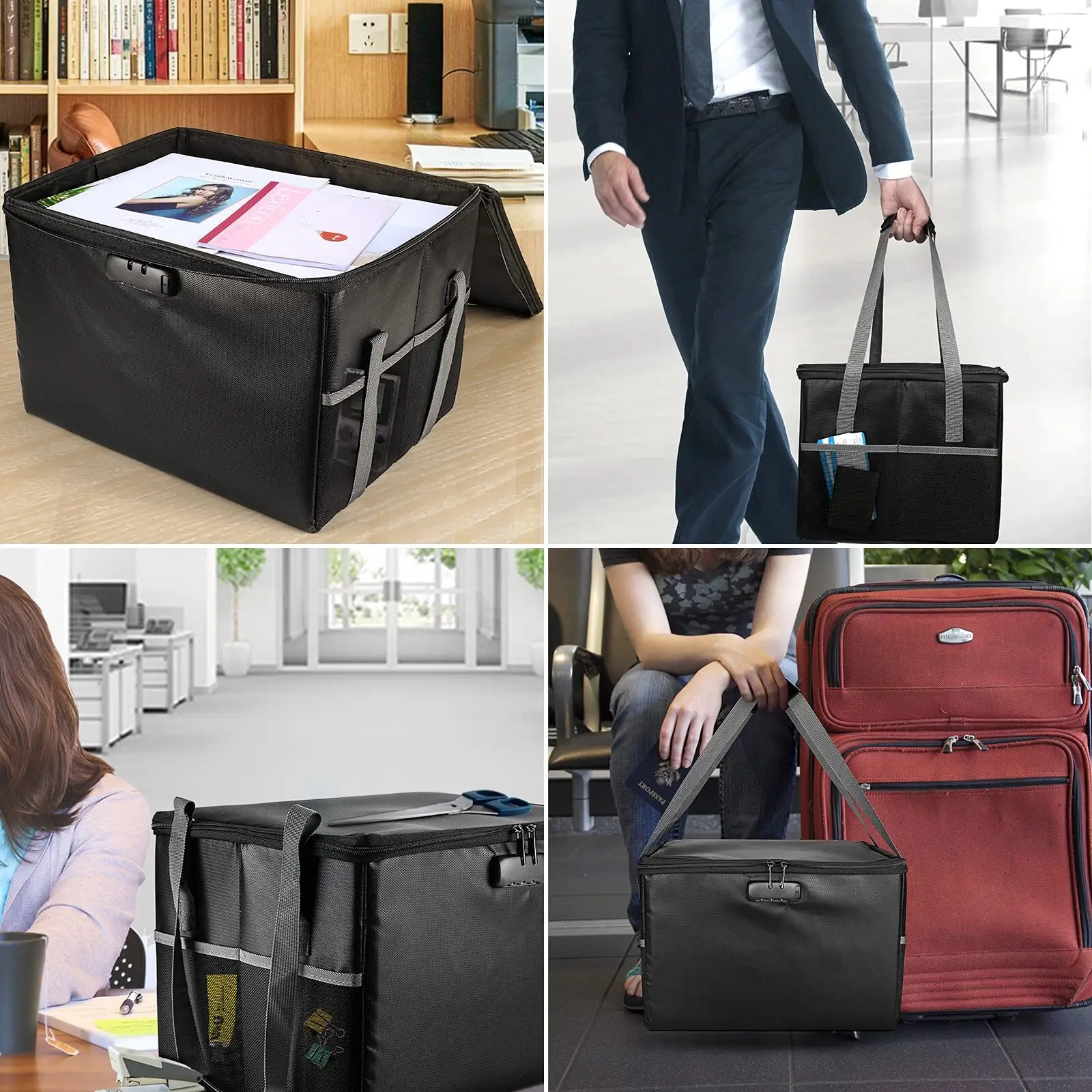 Fire Proof Box for Documents Upply 5