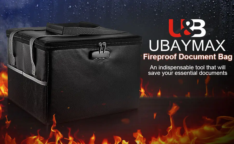 Fire Proof Box for Documents Upply 10