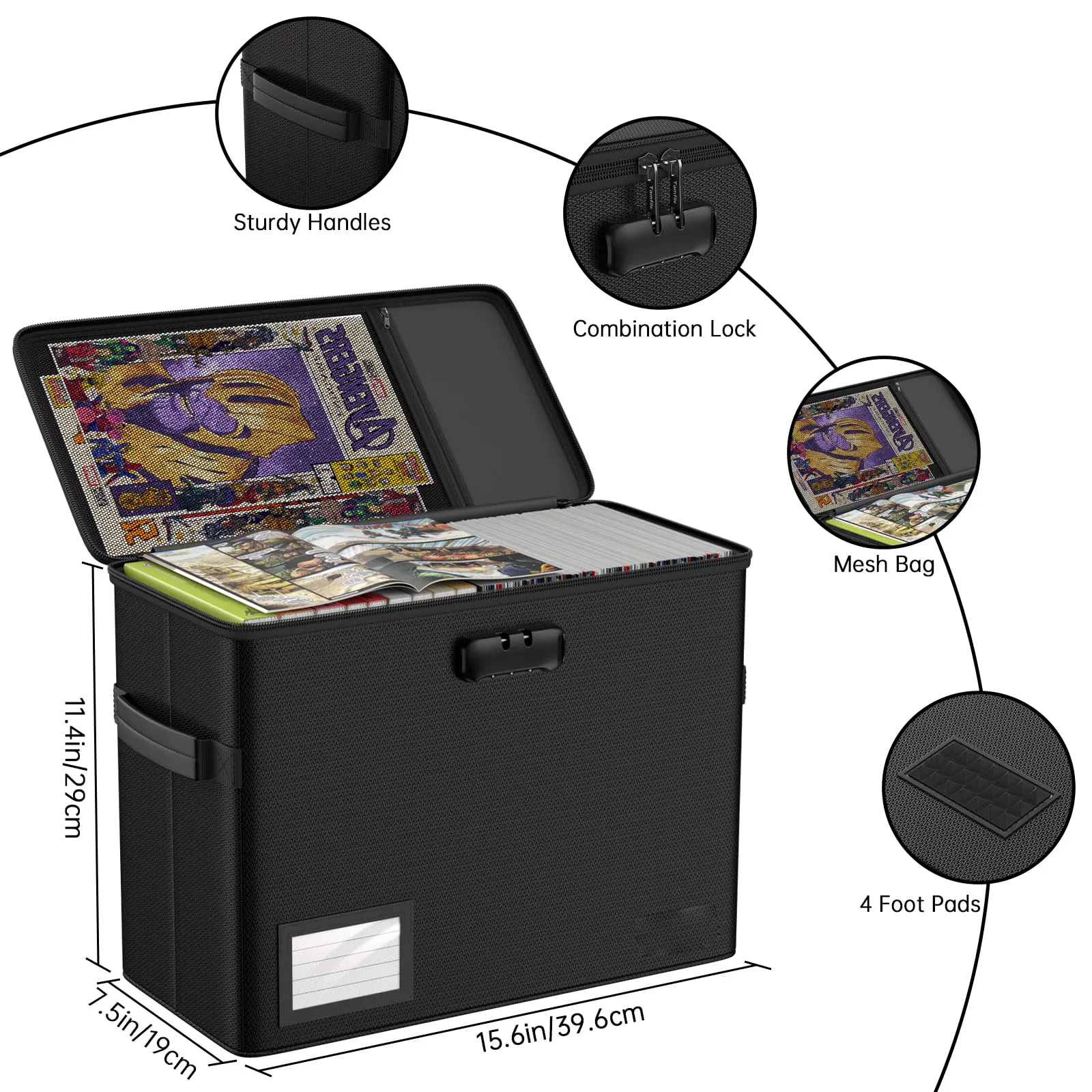 Sanjiu Fireproof Case for Documents Factory Direct Supply 4