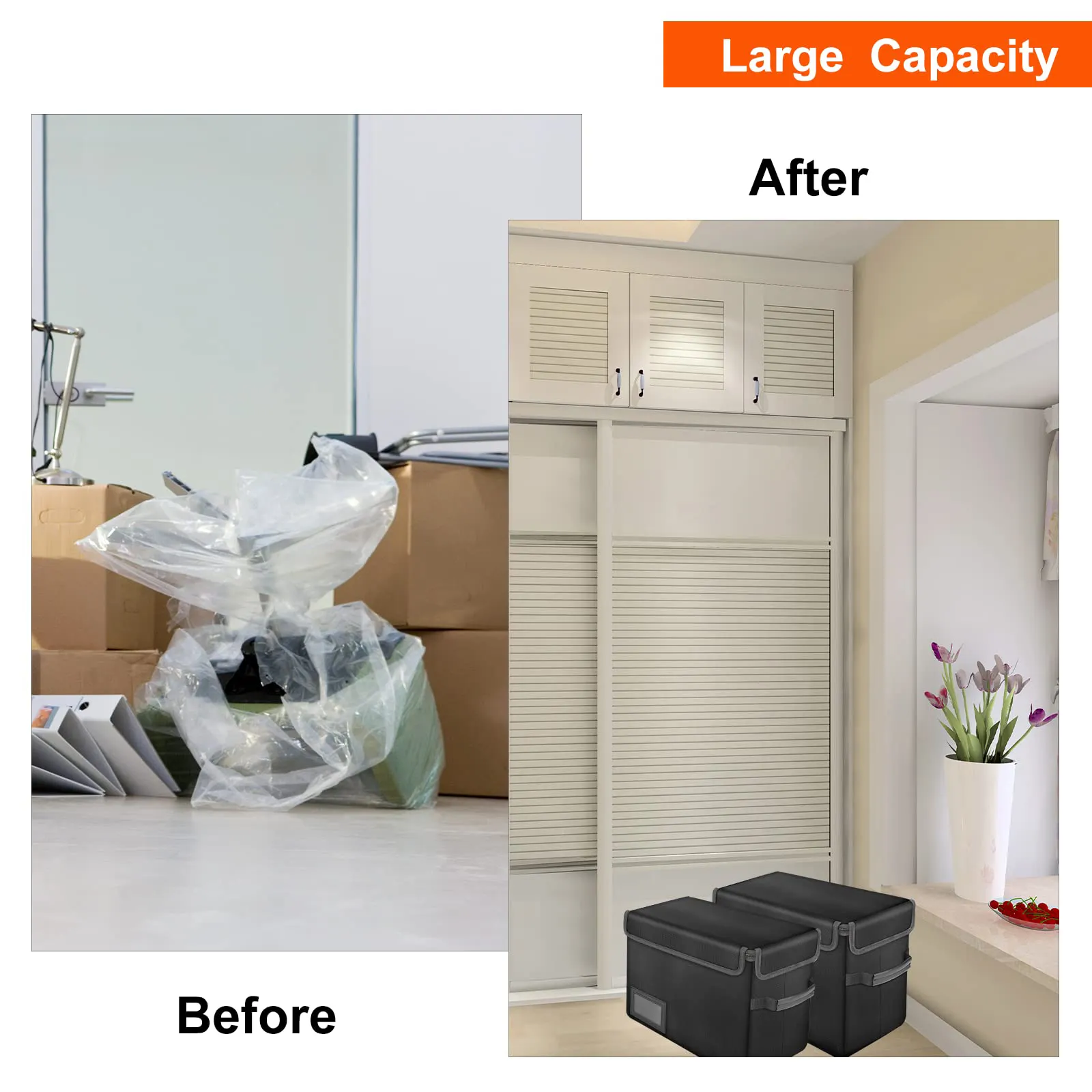 Bepokefireproof Waterproof File Box for House 9