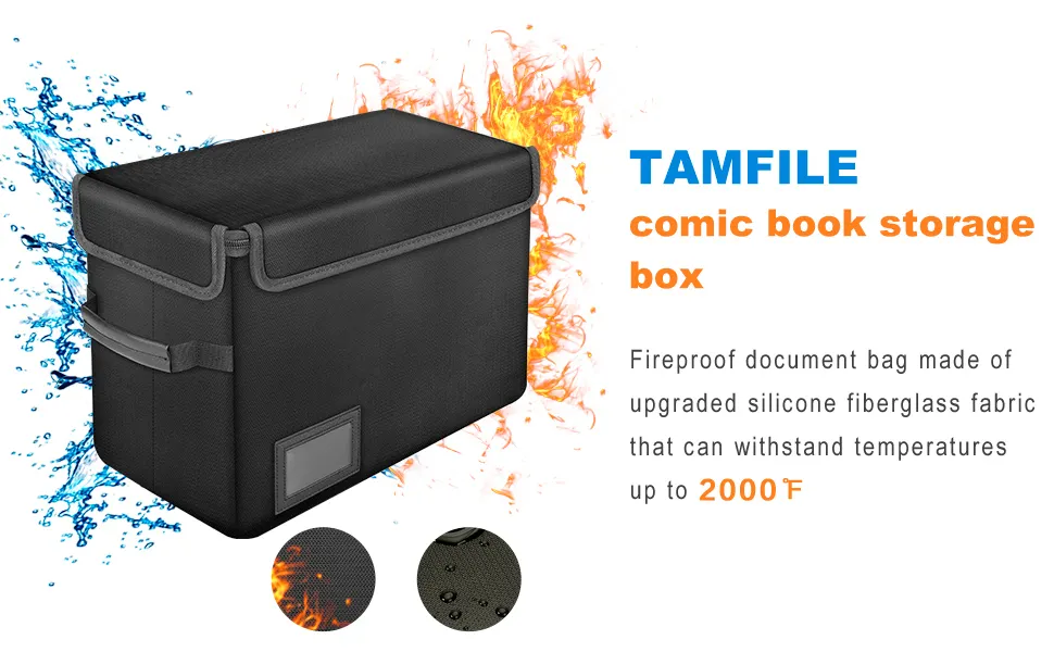 Bepokefireproof Waterproof File Box for House 8