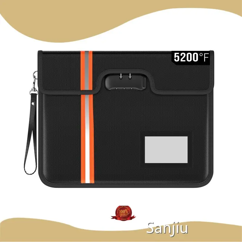 Custom Fireproof Document Storage Bags Sanjiu 1