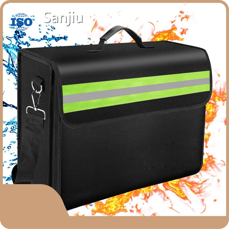 Wholesale Lockable Fireproof Document Box Sanjiu Brand 1