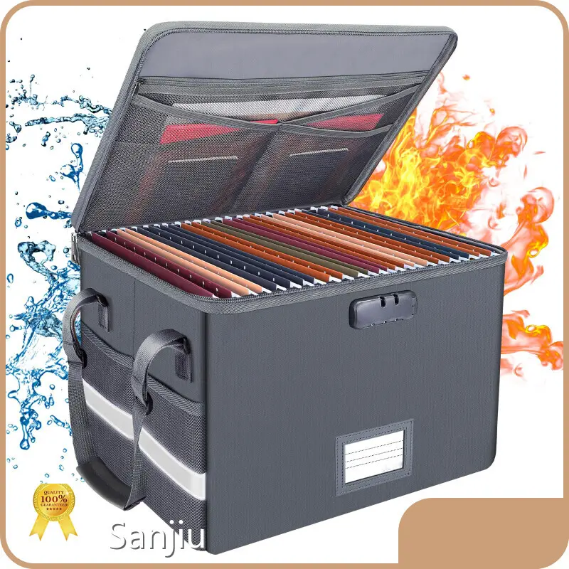Sanjiu Fireproof Waterproof File Box Best Supplier for Home 1