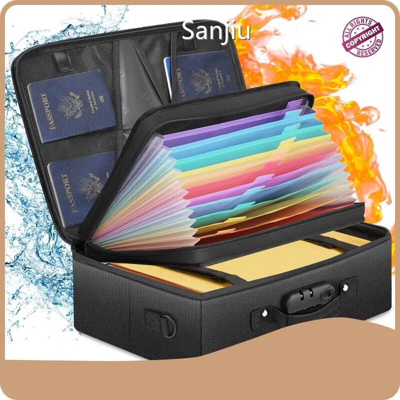 OEM Fireproof Case for Documents Sanjiu-1 1