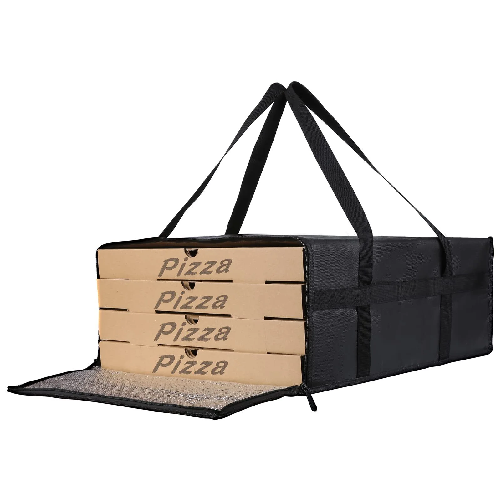 Bolsa de almuerzo SJ-SCB-001: Bolsas aislantes reutilizables para entrega de pizza a la venta 1