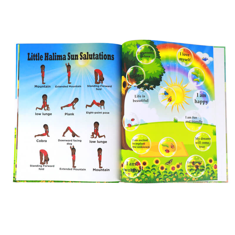 Özel Tasarım Sert Kapaklı Çocuk Hikaye Kitabı - Çin Kitap Baskı Hizmetleri 5