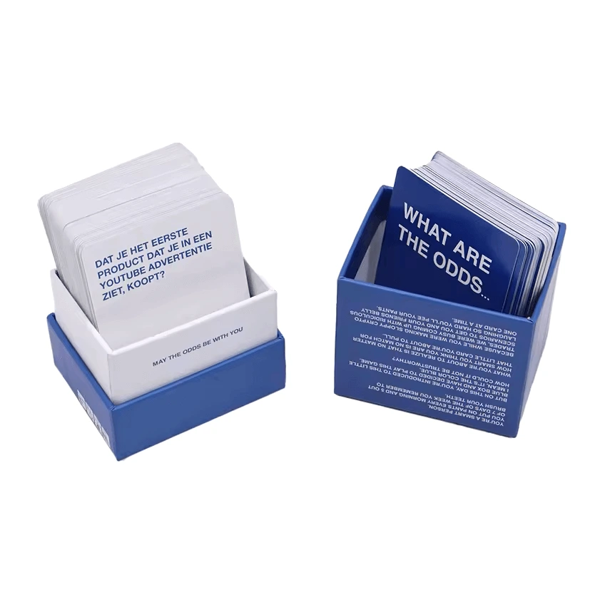 China Card Manufacturer Printing Questions Card Game 1