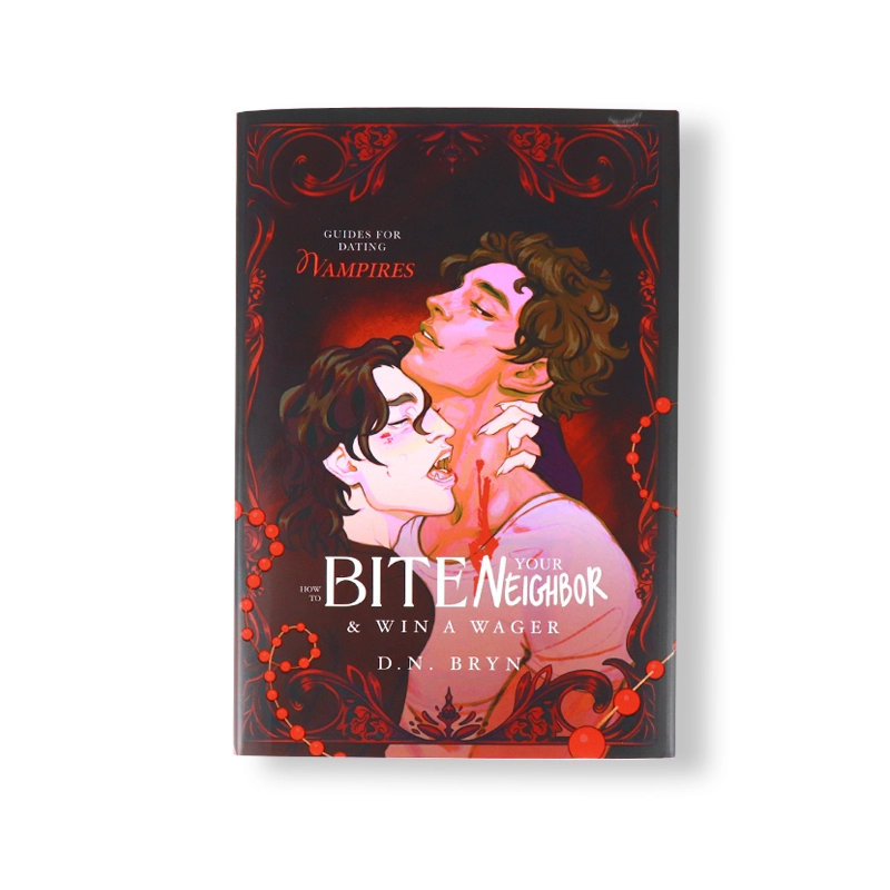 Custom Luxury Sprayed Edges Book Hardcover Book Printing On Demand 1