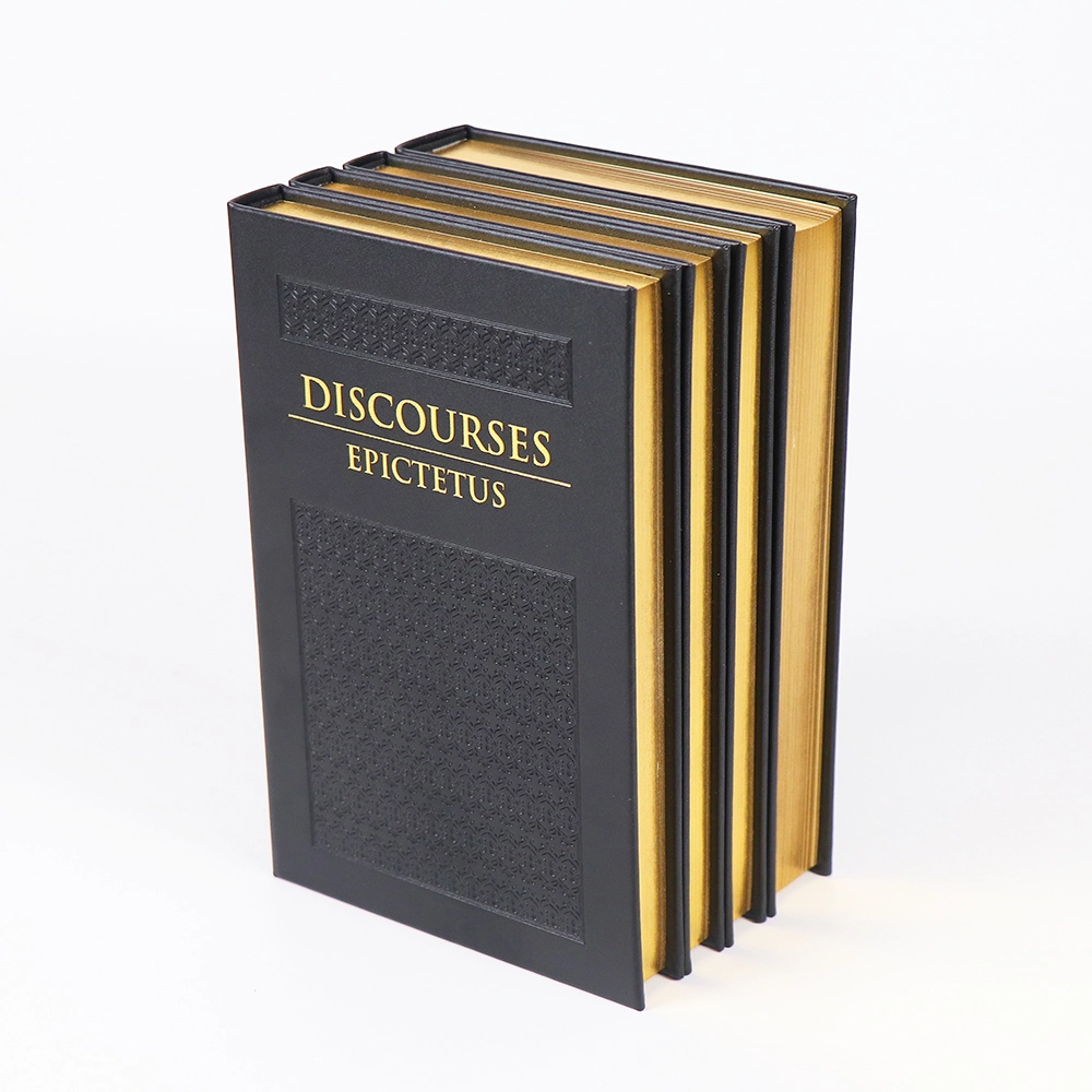 Custom Leather Book Binding Printing Service 1