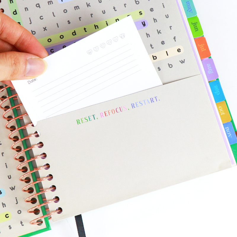 Plannernotitieboekje met spiraalbinding en gepersonaliseerde opdruk 8