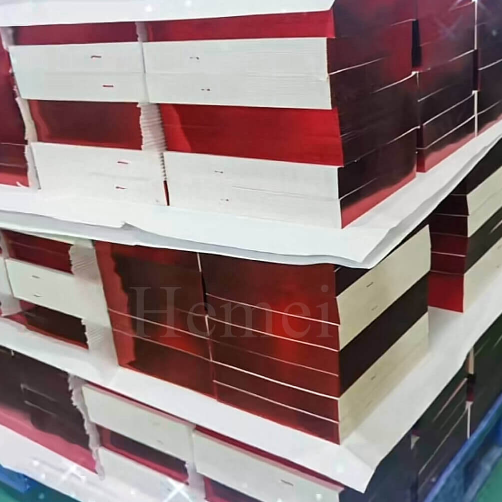 Libro con bordi dorati rossi personalizzati e sovraccoperta, autopubblicazione e stampa di libri. 7