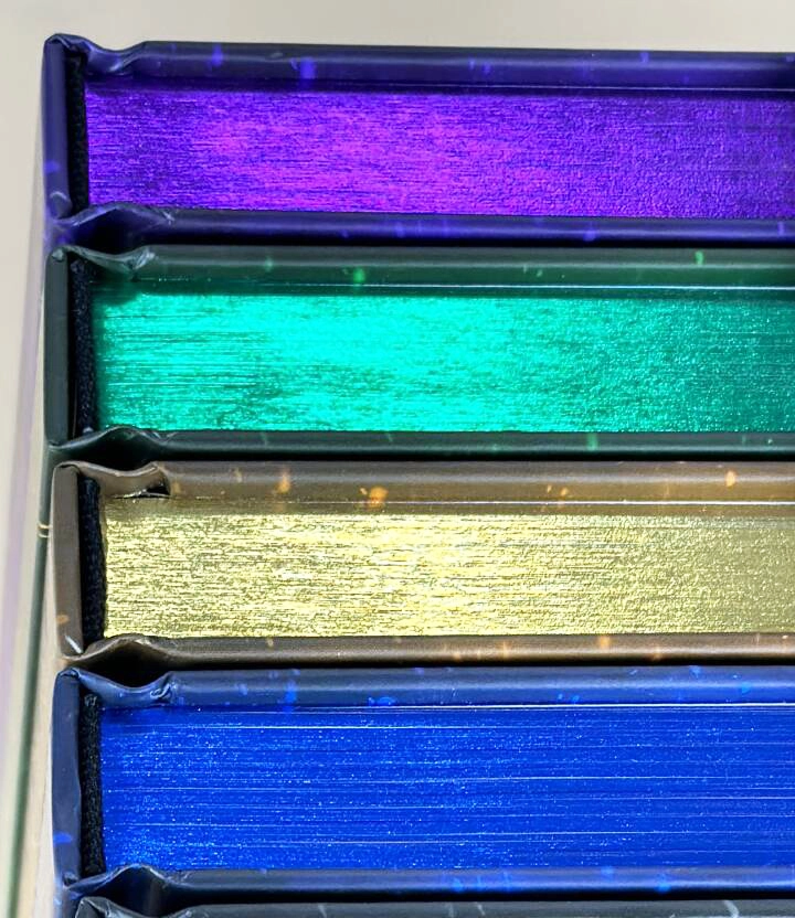 Custom Fantasy Fiction Book Printing with Gilded Edges 1