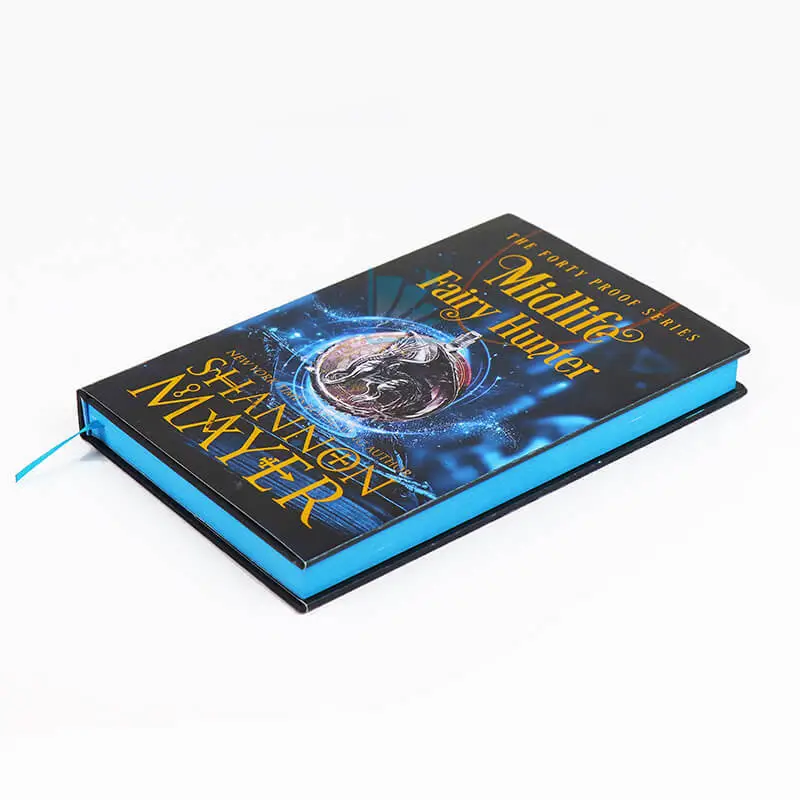 Hardback Book Manufacturer Printing Fantasy Books with Sprayed Edges 1
