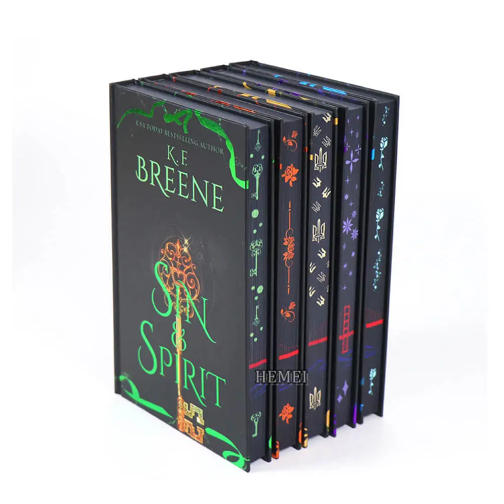 Publishing Book Printing Exclusive Edition Books with Sprayed Edges 1