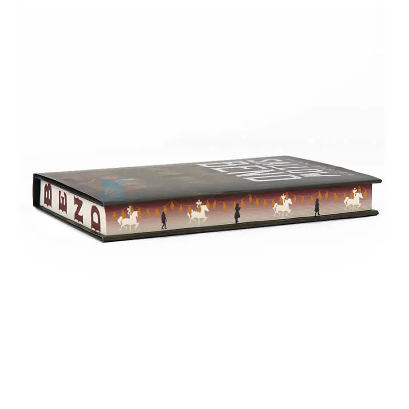 Book Printing Company in China Custom Painted Sprayed Edges Book 1
