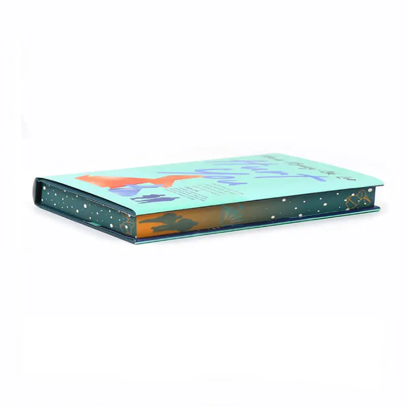 Self Publishing Case Bound Hardcover Fiction Book Printing with Sprayed Edges 1