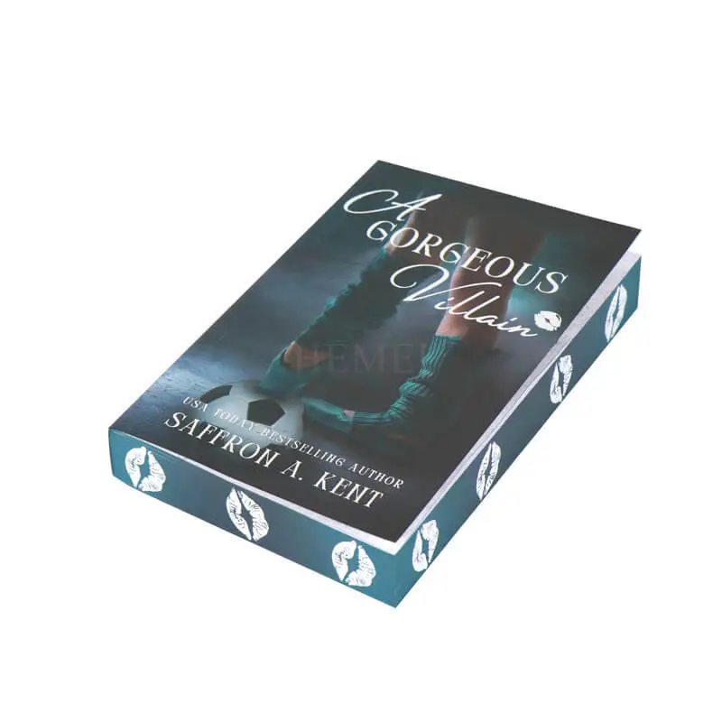 Custom Paperback Special Edition Novel Book Printing with Sprayed Edges 1