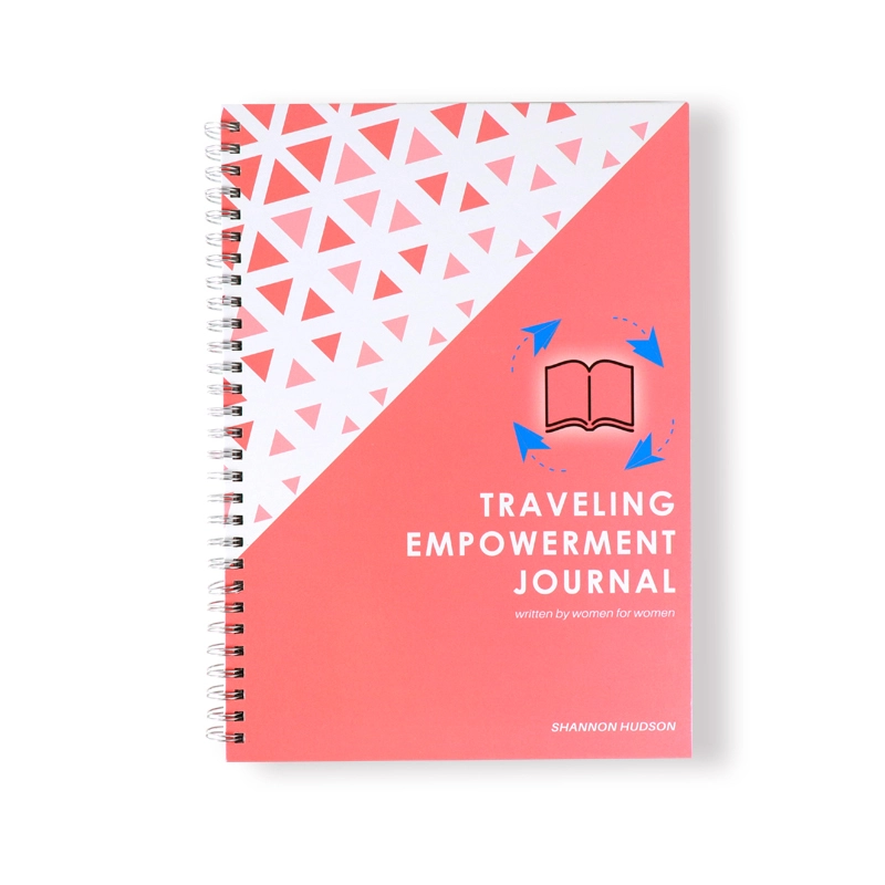 Custom Traveling Journal Printed Spiral Planner Agenda Manufacturer 1