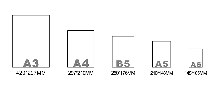 Journal Size Examples Custom Printing Hardcover Lined Ruled Paper Embroidery Journal Fabric ...