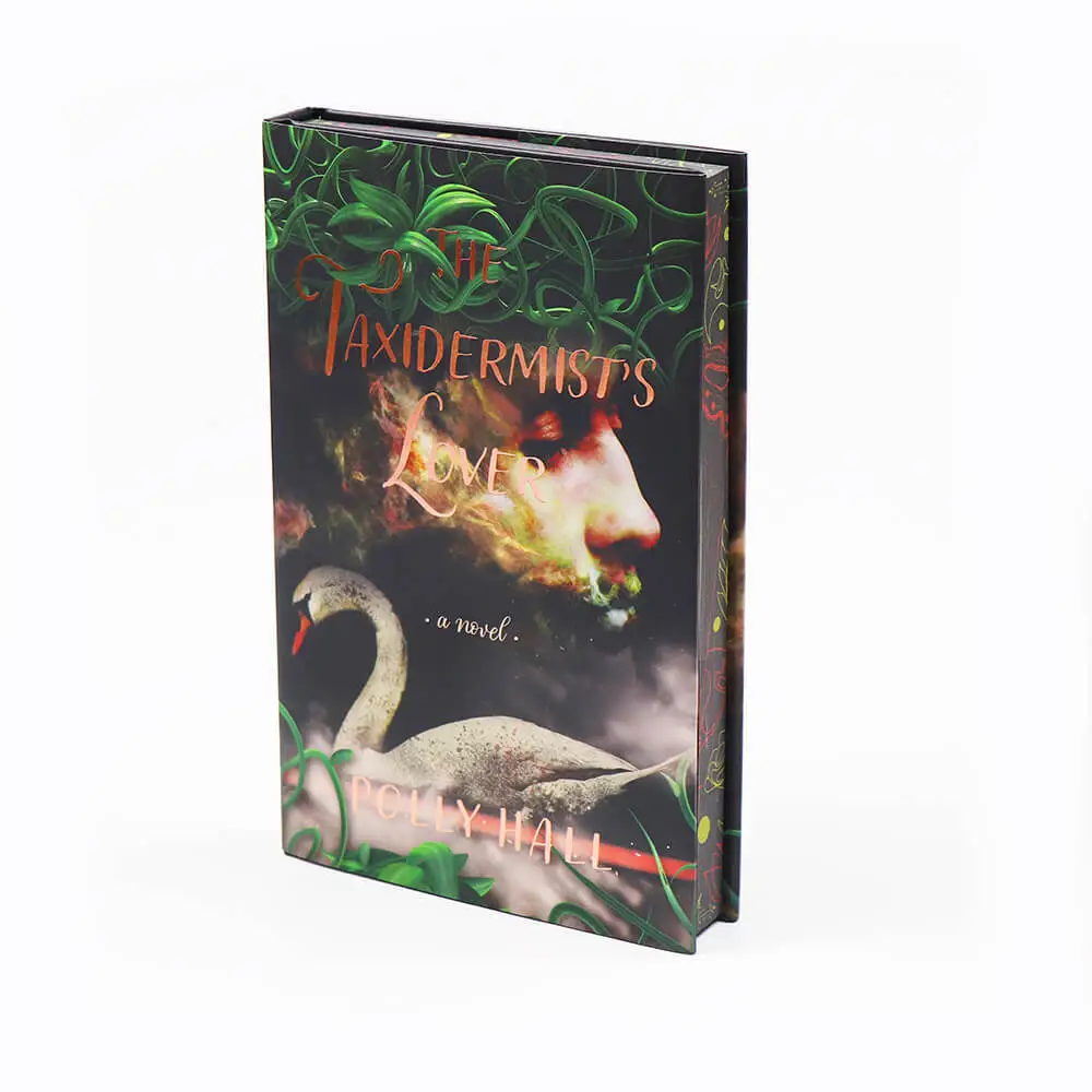 Custom Print Quality Foil Hardcover Book Printing with Dust Jackets 1