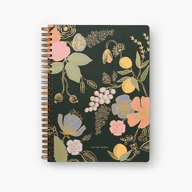 Custom Printed Spiral Office School Supplies Ruled Paper Planner Diary Agenda Notebook 1