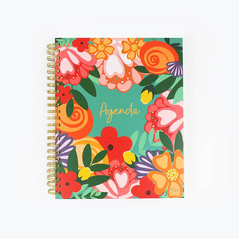 Custom Printed Wire Diary Agenda Notebook Planner China 1