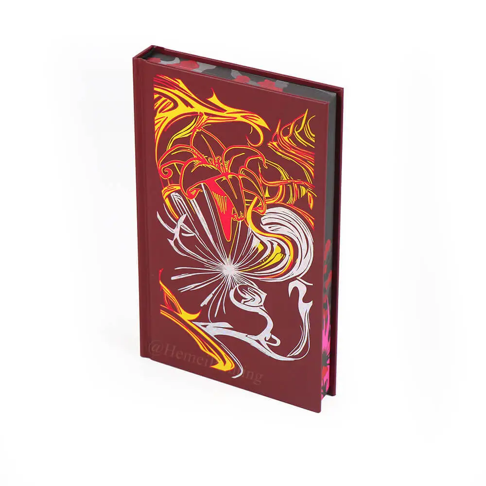 Publishing Book Printing Exclusive Edition Books With Stenciled Sprayed Edges - China Book Factory 1
