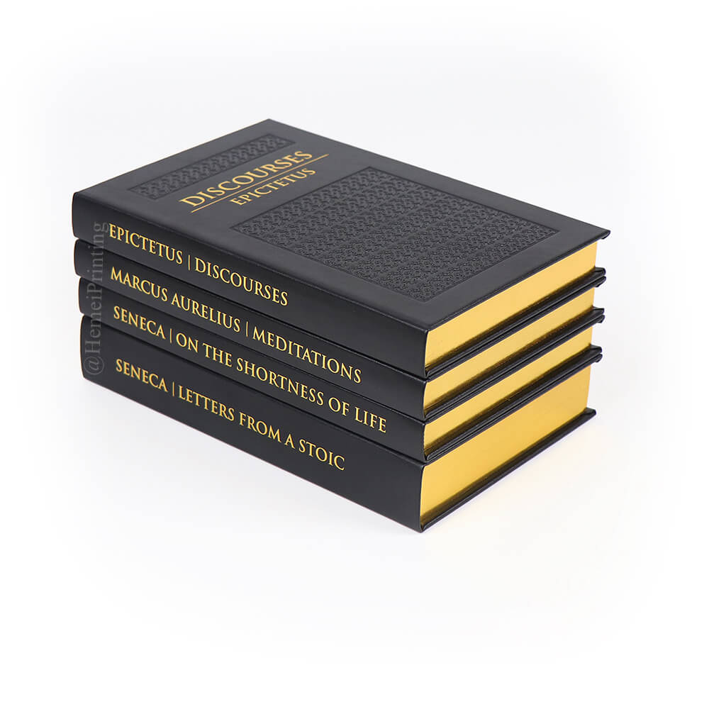Serviço de impressão de livros personalizados com capa de couro e edição especial na China 3