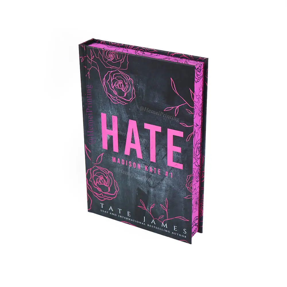Books Publisher Create Printing Luxury and Special Version Edition Book with Gold Foil Stamping and Sprayed Edges 1