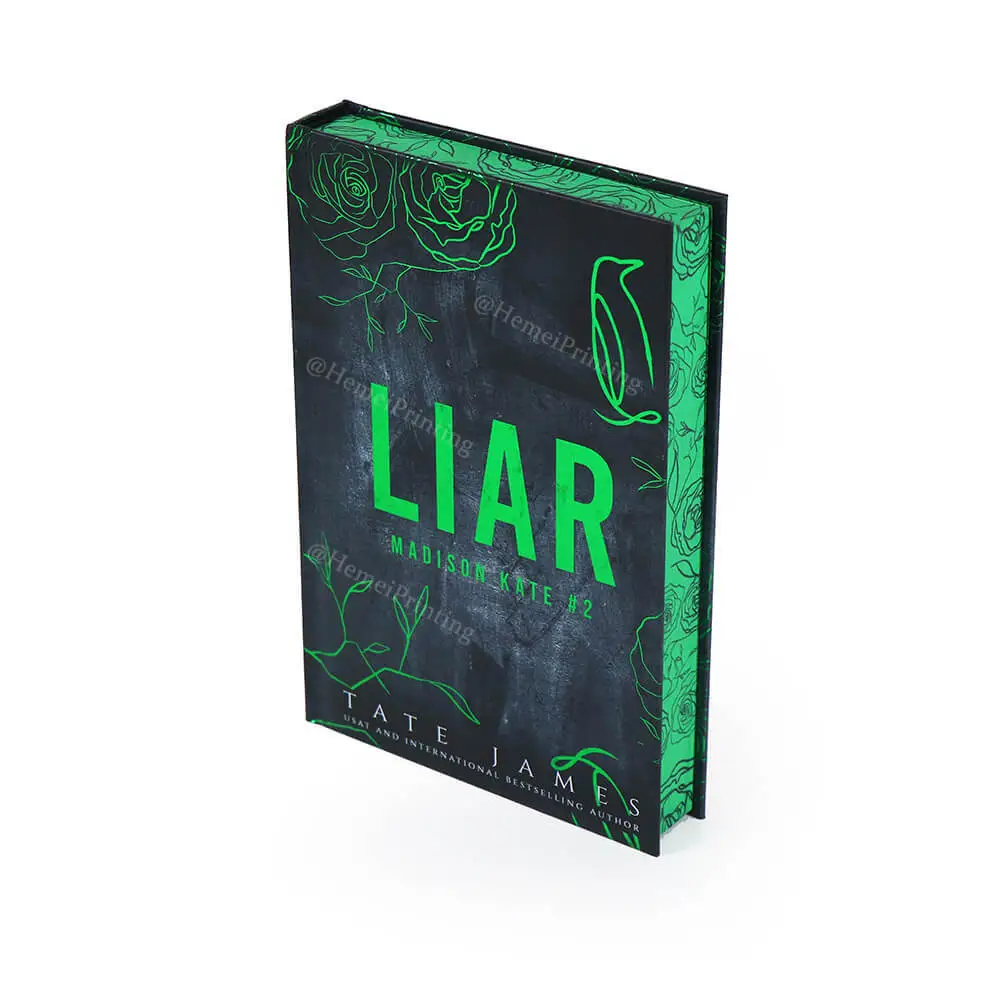 Create Case Bound Books Printed with Foil Stamping Sprayed Edges Interior Art and Chapter Pages 1