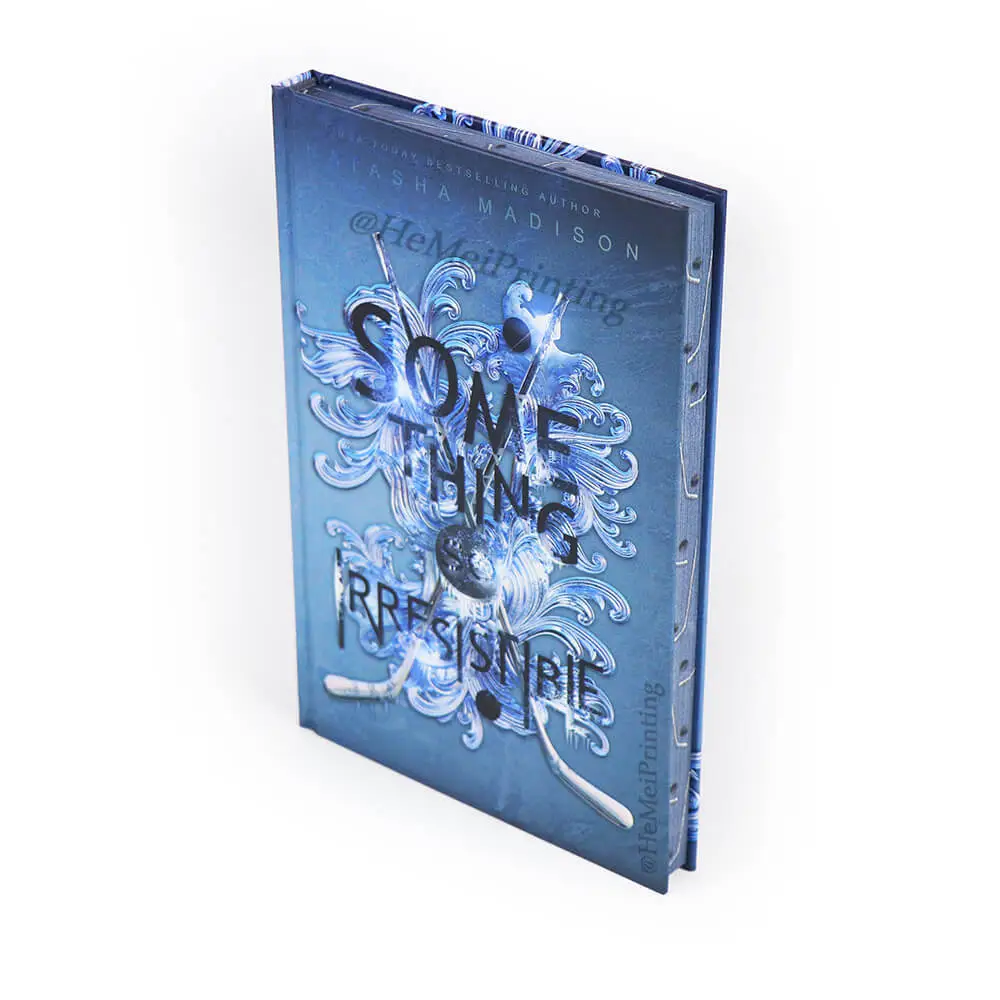 Self Publisher Create Case Bound Hardcover Fiction Book Printing with Sprayed Edges 1