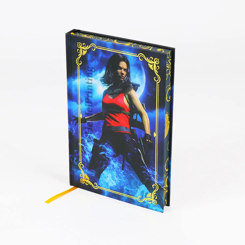 Exclusive Special Edition Hardcover Fiction Book Printing Foil Cover Book Self Publisher 1