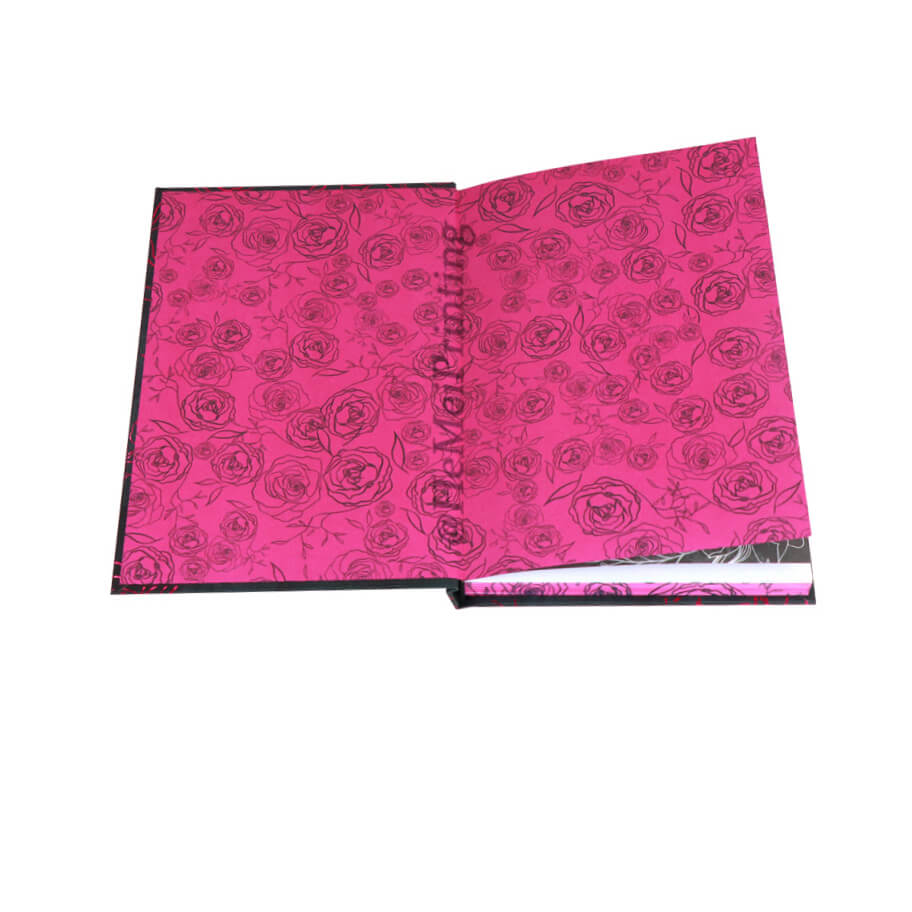 Stampa personalizzata di libri in edizione speciale con bordi rosa spruzzati - Autopubblicazione 5