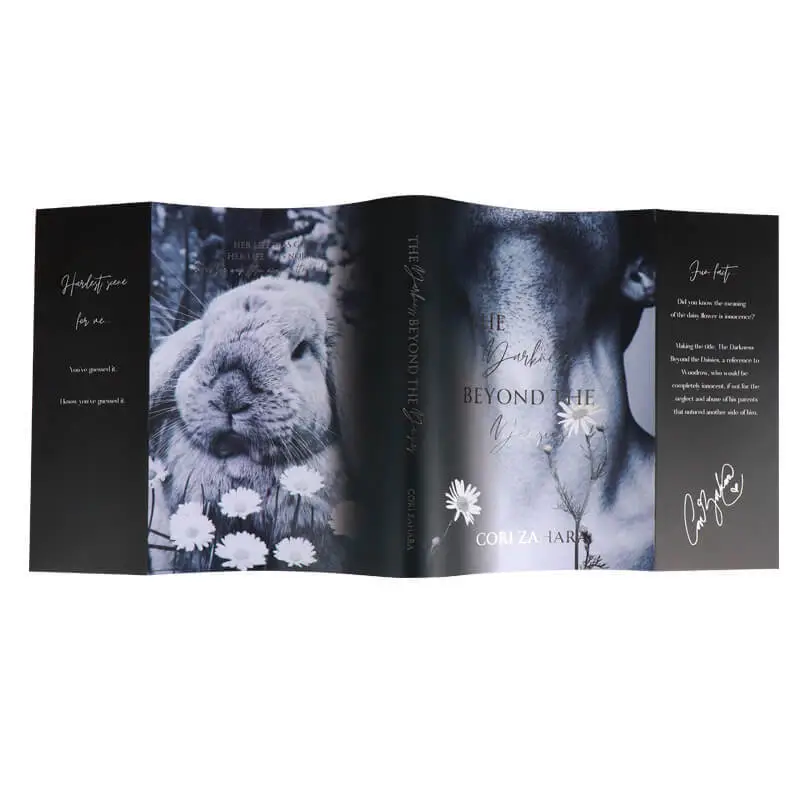 Custom Offset Printing Matt Cover Dust Jacket Luxury For Hardcover Book -Hemei 1