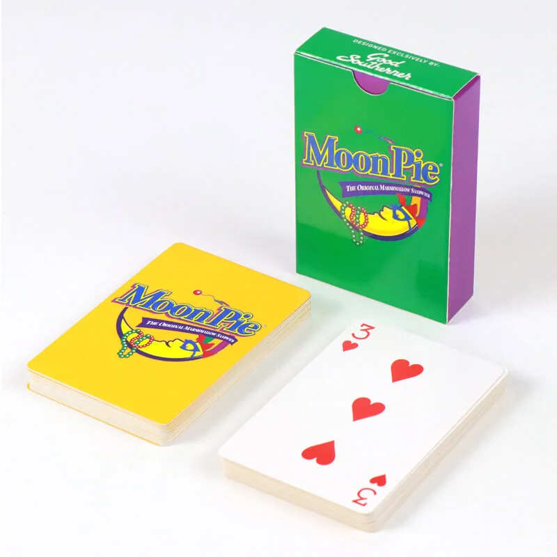 Custom Front and Back Paper Poker Playing Cards Deck Printing 1
