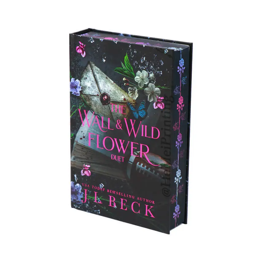 Author Print Hardcover Special Editions Book with Sprayed Edges and Foil Stamping 1