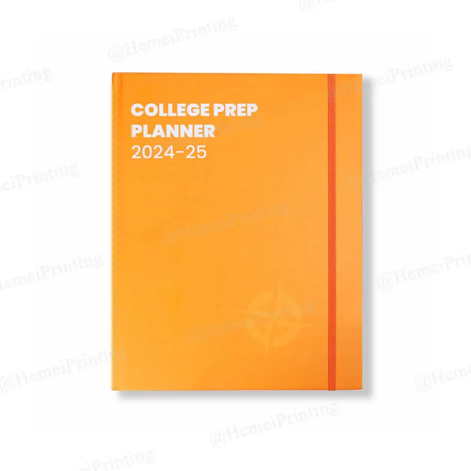 Custom Case Bound College Prep Planner Notebook Printing 1