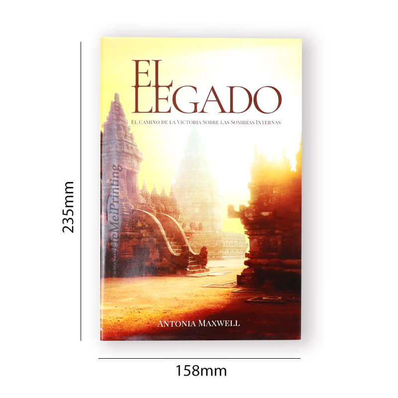 Libro personalizado con sobrecubierta - Servicios de impresión y encuadernación de libros de tapa dura 3