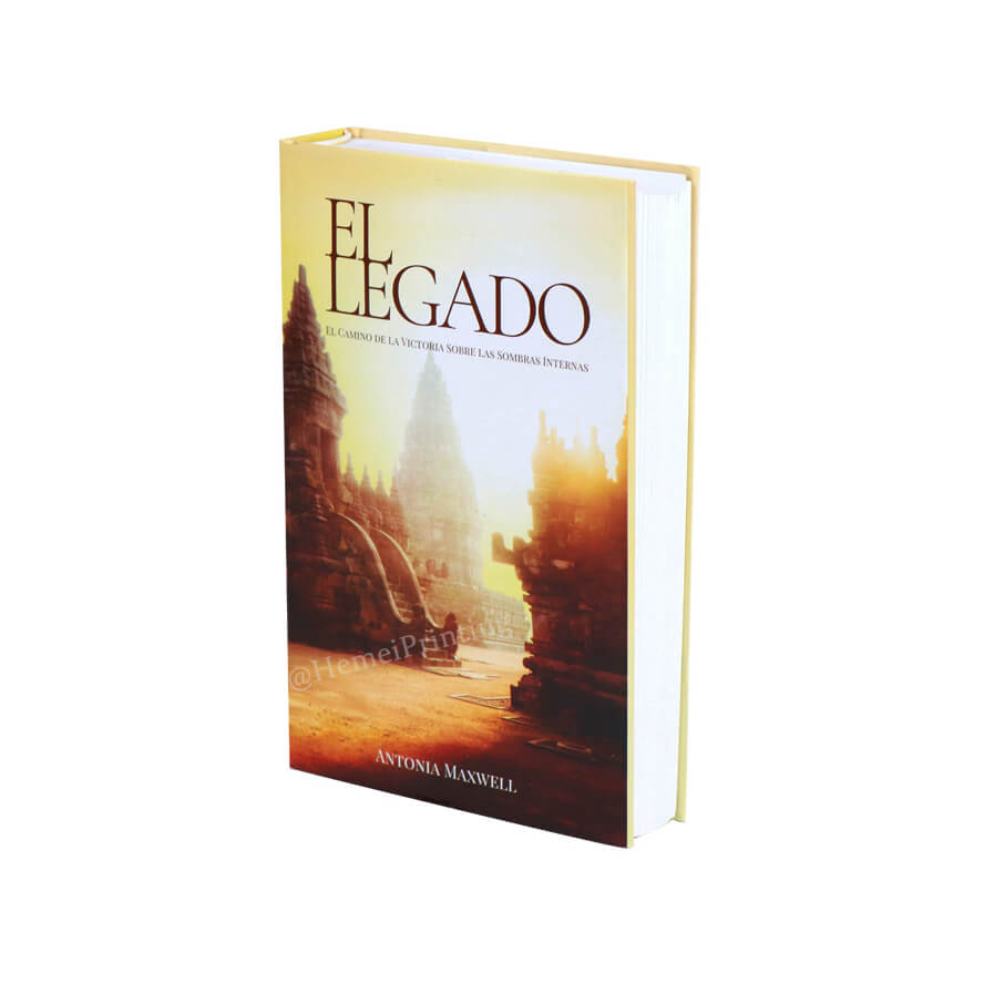 Libro personalizado con sobrecubierta - Servicios de impresión y encuadernación de libros de tapa dura 6