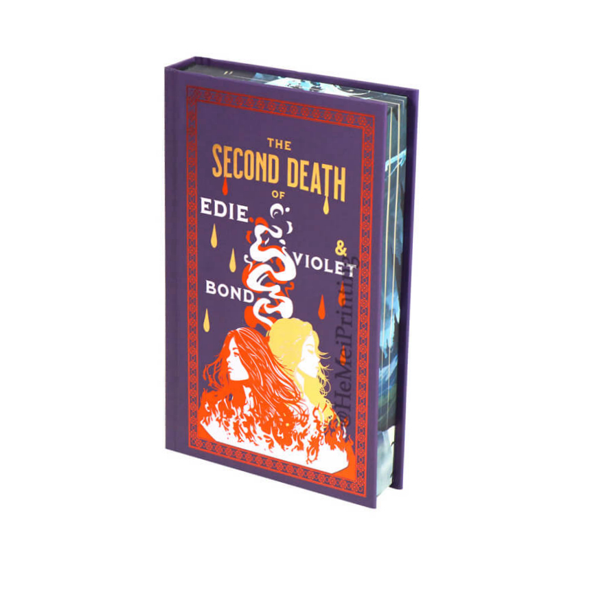 Print Hardcover Special Editions Book with Sprayed Edges and Foiling 1