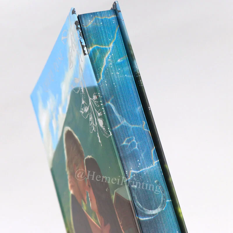 Customized Personal Self-publishing Hardcover Books Printing Sprayed Edges Novel Book Printing 1