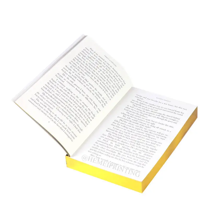 Print Foil Stamping Special Edition Paperback Fiction Book for Authors and Publishers 1