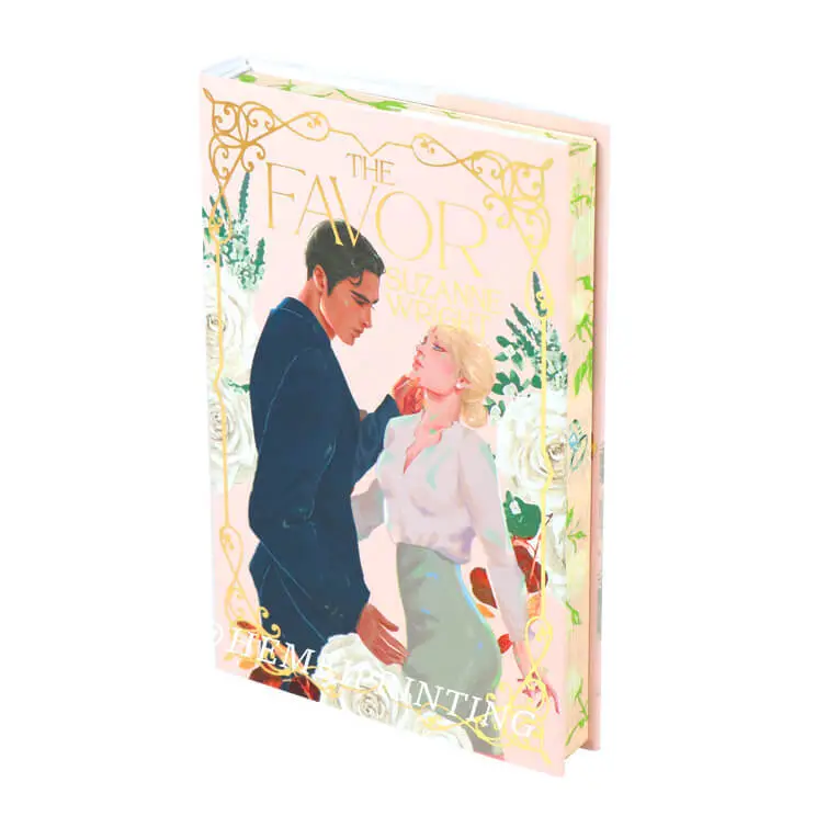 Custom Special Edition Book Printing Book with Hardback Sprayed Edges 1