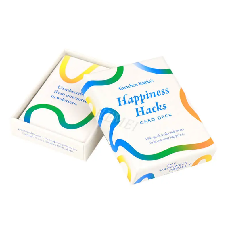 High-Quality Card Game Printing - Custom Happiness Card Deck 1