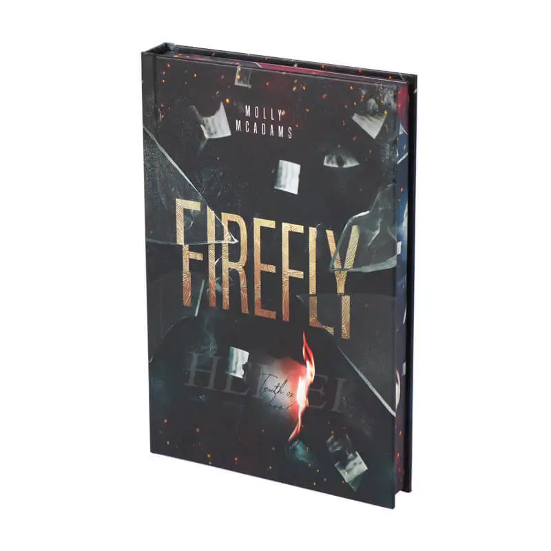 Casebound Sprayed Edges Book Printing - Hardcover Books Printed with Foil on the Cover 1